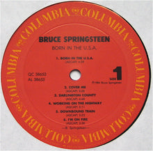 Laden Sie das Bild in den Galerie-Viewer, Bruce Springsteen : Born In The U.S.A. (LP, Album, Car)