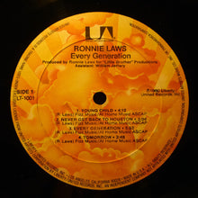 Laden Sie das Bild in den Galerie-Viewer, Ronnie Laws : Every Generation (LP, Album)