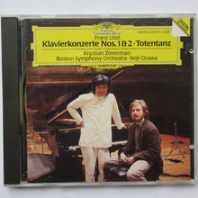 Charger l'image dans la galerie, Franz Liszt, Krystian Zimerman, Boston Symphony Orchestra, Seiji Ozawa : Klavierkonzerte Nos 1 & 2 = Piano Concertos = Concertos Pour Piano • Totentanz (CD, Album, PDO)