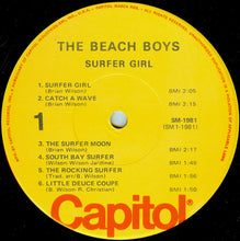 Load image into Gallery viewer, The Beach Boys : Surfer Girl (LP, Album, RE, Jac)