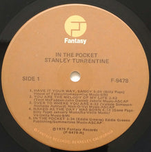 Load image into Gallery viewer, Stanley Turrentine : In The Pocket (LP, Album, Ind)