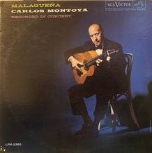 Load image into Gallery viewer, Carlos Montoya : Malagueña (LP, Album, Mono, Ind)