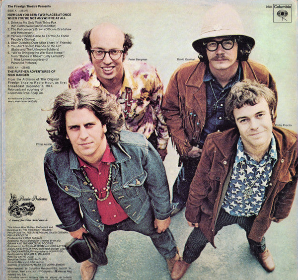 Buy The Firesign Theatre : How Can You Be In Two Places At Once