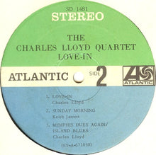 Laden Sie das Bild in den Galerie-Viewer, The Charles Lloyd Quartet : Love-In (LP, Album, Pre)