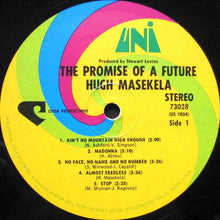 Laden Sie das Bild in den Galerie-Viewer, Hugh Masekela : The Promise Of A Future (LP, Album, RP)