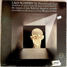 Laden Sie das Bild in den Galerie-Viewer, Lalo Schifrin : The Dissection And Reconstruction Of Music From The Past As Performed By The Inmates Of Lalo Schifrin's Demented Ensemble As A Tribute To The Memory Of The Marquis De Sade (LP, Mono, Promo, yel)