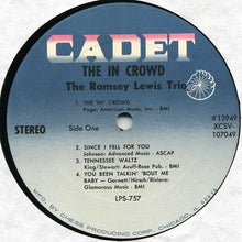 Charger l'image dans la galerie, The Ramsey Lewis Trio : The In Crowd (LP, Album, RE, Ter)
