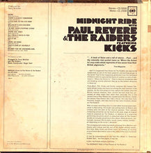 Load image into Gallery viewer, Paul Revere & The Raiders : Midnight Ride (LP, Album, Mono, San)