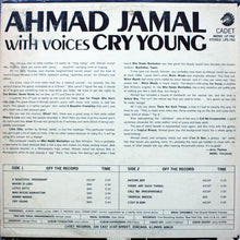 Load image into Gallery viewer, Ahmad Jamal : Cry Young (LP)