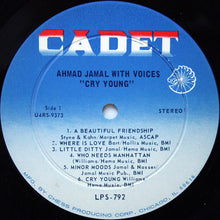 Load image into Gallery viewer, Ahmad Jamal : Cry Young (LP)
