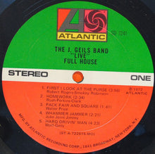 Laden Sie das Bild in den Galerie-Viewer, The J. Geils Band : "Live" Full House (LP, Album, MO )