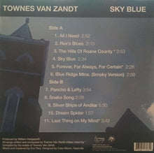 Load image into Gallery viewer, Townes Van Zandt : Sky Blue (LP, Album)