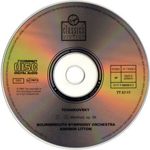 Laden Sie das Bild in den Galerie-Viewer, Tchaikovsky* / Bournemouth Symphony Orchestra, Andrew Litton : Manfred Symphony (CD, Album)