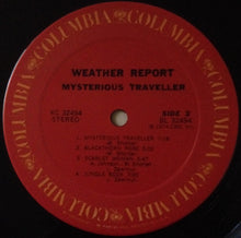 Load image into Gallery viewer, Weather Report : Mysterious Traveller (LP, Album, Ter)