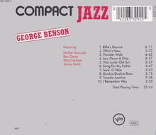 Charger l'image dans la galerie, George Benson : George Benson (CD, Comp, RE)