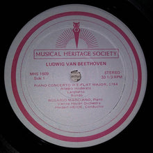 Load image into Gallery viewer, Ludwig van Beethoven, Rosario Marciano, Vienna Haydn Orchestra*, Herbert Heide : Piano Music Of The Bonn Period (LP, Album)