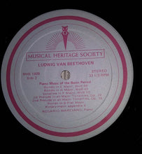 Load image into Gallery viewer, Ludwig van Beethoven, Rosario Marciano, Vienna Haydn Orchestra*, Herbert Heide : Piano Music Of The Bonn Period (LP, Album)