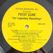 Load image into Gallery viewer, Patsy Cline : Her Legendary Recordings Album No. 2 (LP, Comp)