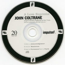 Load image into Gallery viewer, John Coltrane : A Love Supreme (CD, Album, RE, RM, Dig)