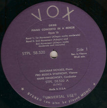 Load image into Gallery viewer, Guiomar Novaes, Pro Musica Symphony, Vienna*, Hans Swarowsky, Grieg*, De Falla* : Piano Concerto In A Minor Op. 16 / Nights In The Gardens Of Spain (LP, Album, RP)