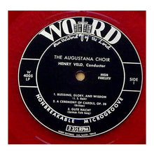 Load image into Gallery viewer, The Augustana Choir, Henry Veld : The Augustana Choir (LP, Album, Red)