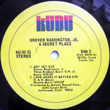 Load image into Gallery viewer, Grover Washington, Jr. : A Secret Place (LP, Album, San)