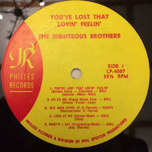 Laden Sie das Bild in den Galerie-Viewer, The Righteous Brothers : You've Lost That Lovin' Feelin' (LP, Album, Mono)