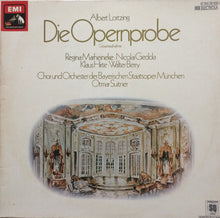 Load image into Gallery viewer, Albert Lortzing - Regina Marheineke, Nicolai Gedda, Klaus Hirte, Walter Berry, Chor* Und Orchester der Bayerischen Staatsoper München*, Otmar Suitner : Die Opernprobe (LP, Album, Quad)