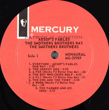 Load image into Gallery viewer, Smothers Brothers : Aesop's Fables The Smothers Brothers Way (LP, Album, Mono, Ric)