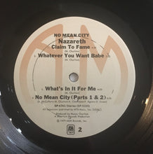 Load image into Gallery viewer, Nazareth (2) : No Mean City (LP, Album, Ter)