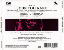 Load image into Gallery viewer, John Coltrane : Dakar (CD, Album, RE, RM)