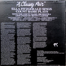 Load image into Gallery viewer, Ella Fitzgerald Sings Count Basie Plays With The Count Basie Orchestra* : A Classy Pair (LP, Album)