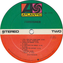 Load image into Gallery viewer, Foreigner : Foreigner (LP, Album, Club, Col)
