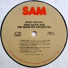 Load image into Gallery viewer, John Davis And The Monster Orchestra* : Night & Day (LP, Album)