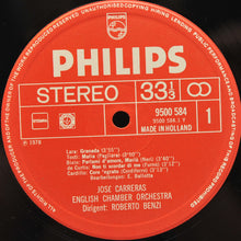 Laden Sie das Bild in den Galerie-Viewer, José Carreras : José Carreras (LP, Comp)