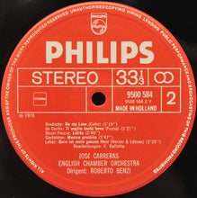 Laden Sie das Bild in den Galerie-Viewer, José Carreras : José Carreras (LP, Comp)