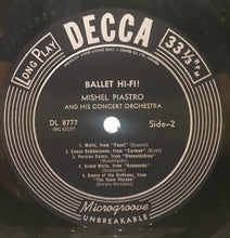 Load image into Gallery viewer, Mishel Piastro And His Concert Orchestra : Ballet Hi-Fi (LP, Album, Mono)