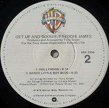 Load image into Gallery viewer, Freddie James : Get Up And Boogie (LP, Album, Jac)
