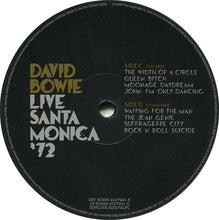 Laden Sie das Bild in den Galerie-Viewer, David Bowie : Live Santa Monica '72 (2xLP, Album, Ltd, Num)