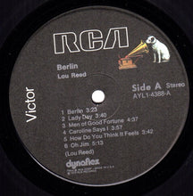 Laden Sie das Bild in den Galerie-Viewer, Lou Reed : Berlin (LP, Album, RE, Ind)