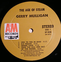 Load image into Gallery viewer, Gerry Mulligan : The Age Of Steam (LP, Album)