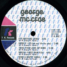 Load image into Gallery viewer, George McCrae : George McCrae (LP, Album)