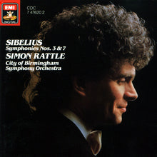 Charger l'image dans la galerie, Sibelius* - City Of Birmingham Symphony Orchestra under Simon Rattle* : Symphonies Nos. 3 & 7 (CD, Album)