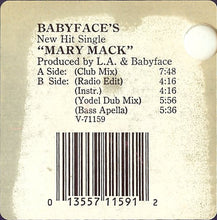 Load image into Gallery viewer, Babyface : Mary Mack (12")
