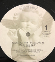 Load image into Gallery viewer, Tchaikovsky* / Sir Malcolm Sargent, Royal Philharmonic Orchestra : 1812 Overture - Marche Slave - Romeo And Juliet - Waltz From "Sleeping Beauty" (LP, Album, RE, RP)