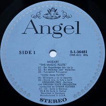 Load image into Gallery viewer, Mozart* - Hermann Prey, Dresden State Opera Orchestra* Conducted By Otmar Suitner : Mozart Arias From The Magic Flute / Don Giovanni / The Marriage Of Figaro / Cosi Fan Tutte (LP, Album)
