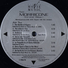 Charger l'image dans la galerie, Ennio Morricone : Film Music Volume 1 (LP, Comp, Spe)