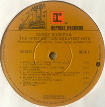 Load image into Gallery viewer, Kenny Rogers & The First Edition : Greatest Hits (LP, Comp, RE, Win)