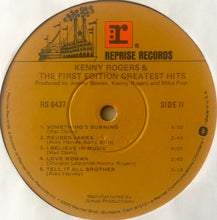 Load image into Gallery viewer, Kenny Rogers & The First Edition : Greatest Hits (LP, Comp, RE, Win)