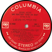 Load image into Gallery viewer, Johnny Mathis : Love Theme From "Romeo And Juliet" (A Time For Us) (LP, Album)